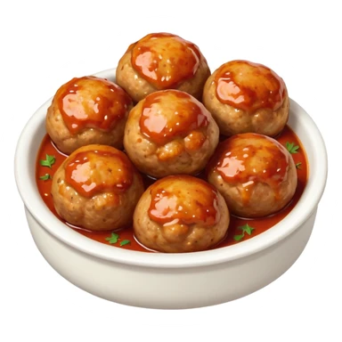 Polpette di tacchino al forno sticker