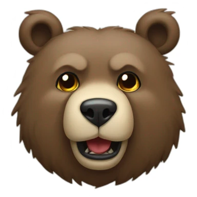 Ours-méchant sticker