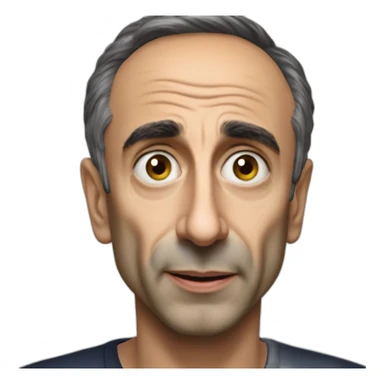 Eric Zemmour surpris sticker