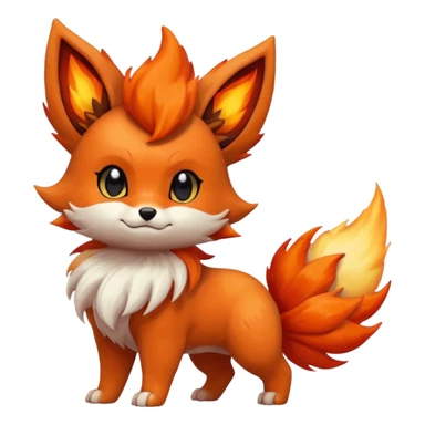 Litten-Eevee-Vulpix-fusion sticker