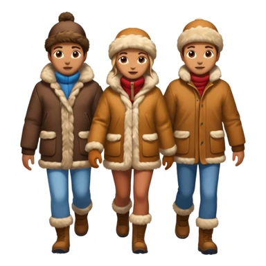 ice age tribe walking sticker