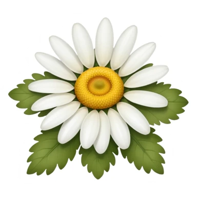 Chamomile flower sticker