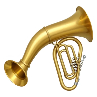 postal horn sticker
