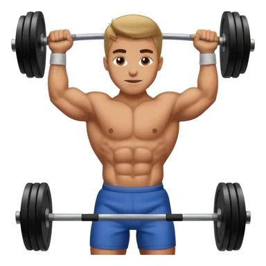 man lifting weights

 sticker