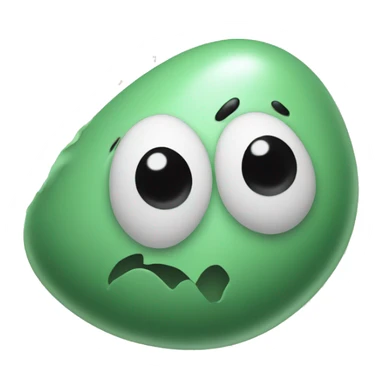 Rotten-egg green smelly sticker