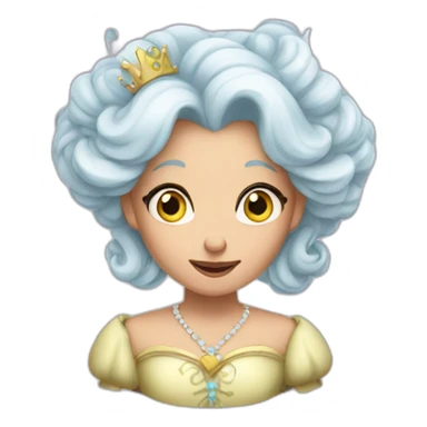 Disappointed fairy godmother  sticker