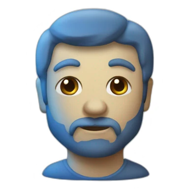 meeple-who-play-with-dices-blue sticker