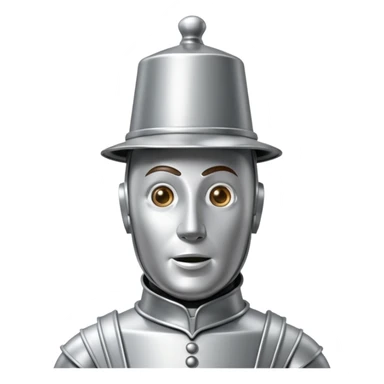 the tin man from the wizard of oZ sticker