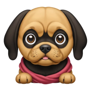 Make a puggle sticker