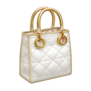 Dior logo white and gold pack sticker