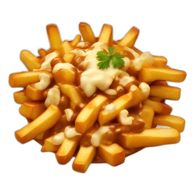 Poutine du Québec sticker