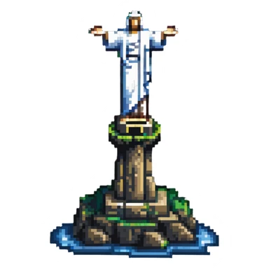 Christ the Redeemer statue in Rio de Janeiro sticker