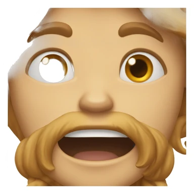 Singe maigre roux sticker