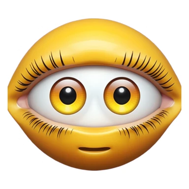 3D render of Floating Eyes, digital glitch art aesthetic, data corruption visual, pair of realistic hazel eyes with no face, pixelated distortion, emoji style, isolated on white background --v 6.0. sticker