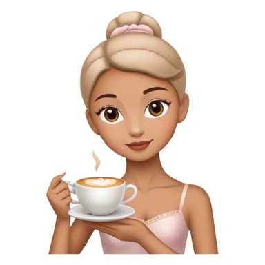 Ballerina cappuccino  sticker