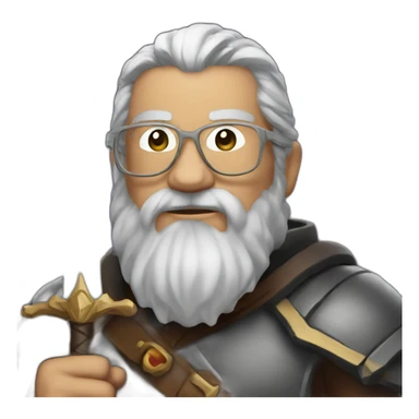 dungeon master sticker