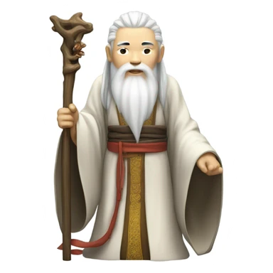 Chinese immortal sticker