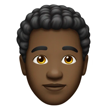 Black man in the 60s realistic  sticker