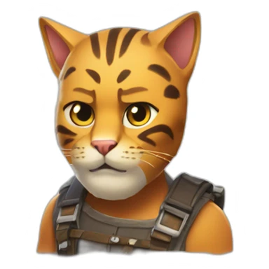 Meowscles fortnite sticker