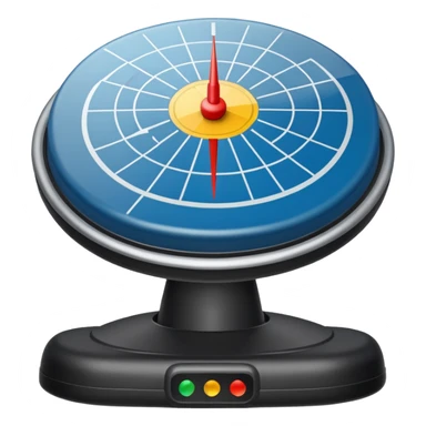 fmcw radar is on a table sticker