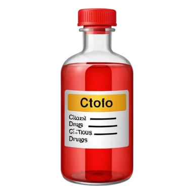 citotoxic drugs sticker