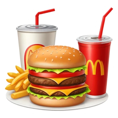 1990’s McDonald’s meal  sticker