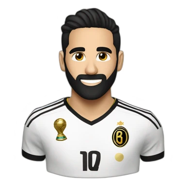 adil rami ballon d'or sticker