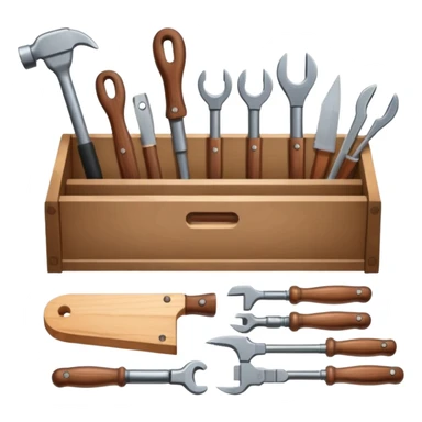 create a series of images for Theatre carpentry tools Inventory  sticker