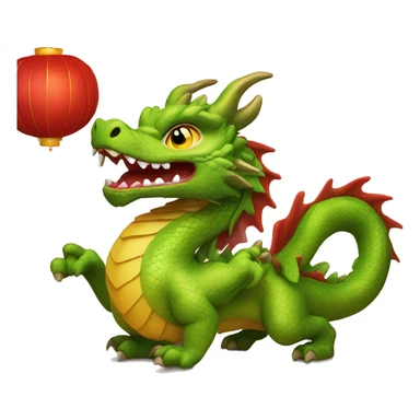  Put a dragon but it’s a Chinese new year sticker