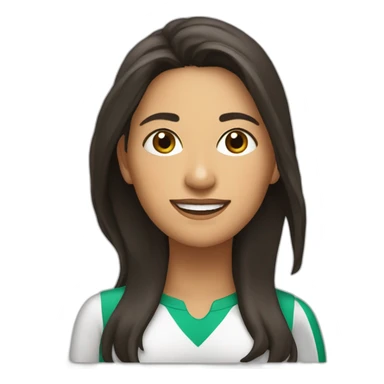 Karen Morales Adams Costa rica sticker