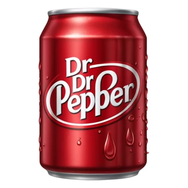 dr pepper can, no text sticker