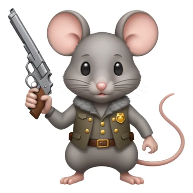 🐁🔫 belico sticker