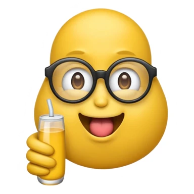 Fassa um emoji simples aquele da carinha amarelo de óculos escuro dando uma língua bem ofensiva e mostrando o dedo do meio da mesma forma.o óculos tem que ser escuro total. Faça com emoji simples aquele da carinha amarelo  sticker