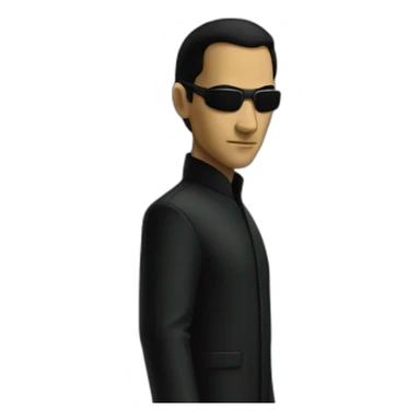 neo from matrix sticker