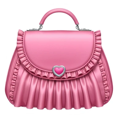 Necesserie rosa sticker