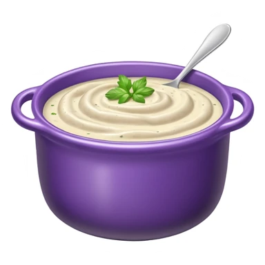 eggplant dipin milk sticker