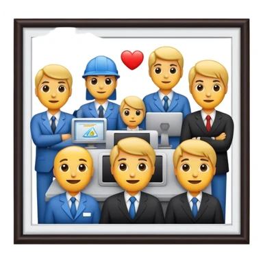 a working company sticker