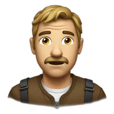 Regard méchant sticker