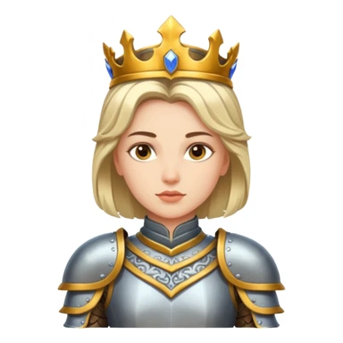 Renaissance princess knight sticker