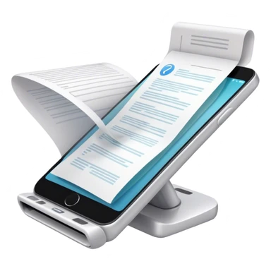 scan with your phone sticker