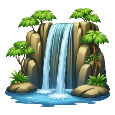waterfall sticker