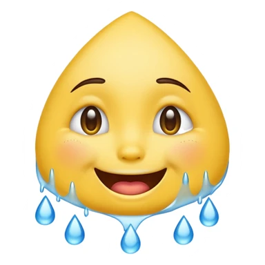 Tears of Joy emoji—iOS style. sticker