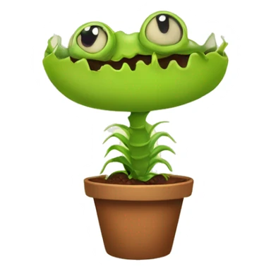 venus fly trap  sticker