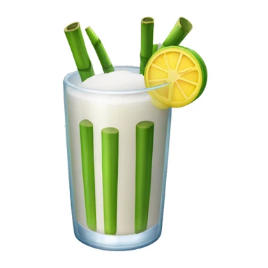 sugar cane drink sticker