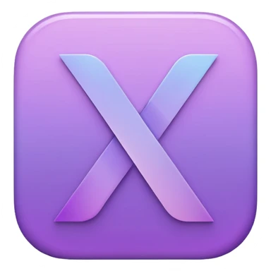 Netflix aesthetic "N" logo in pastel purples sticker