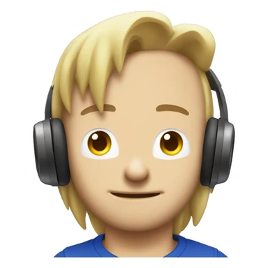 Sonic con audifonos sticker