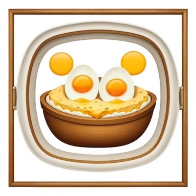 Georgian dish Adjarian style boat sticker