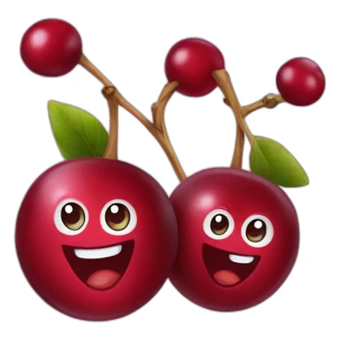 Happy cranberries  sticker