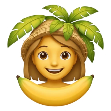 Emoji hawaïen sticker