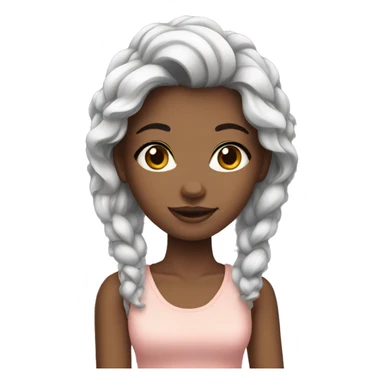 beautiful girl avatar sticker